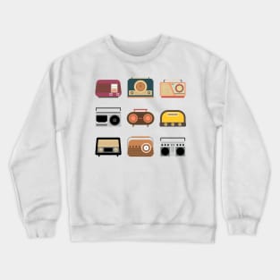 Vintage Radio Collection Crewneck Sweatshirt